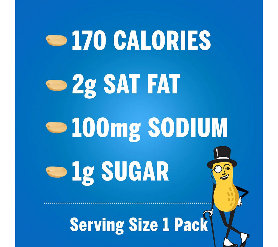 Planters Salted Peanuts, Single-Serve Packs, 1 oz.