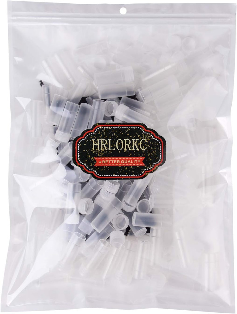 100Pcs 5ML Small Pill Plastic Containers Empty Pill Bottles Sample Bottles Vial