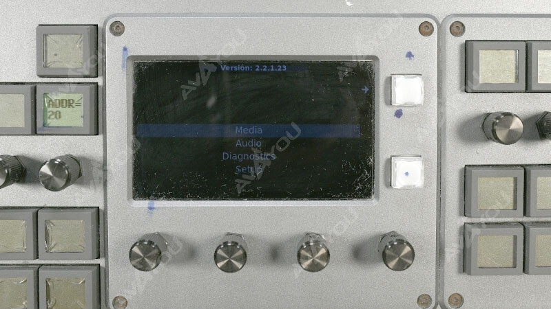 Evertz EMC-DCP Master Control Switching & Channel Branding Desktop Control Panel