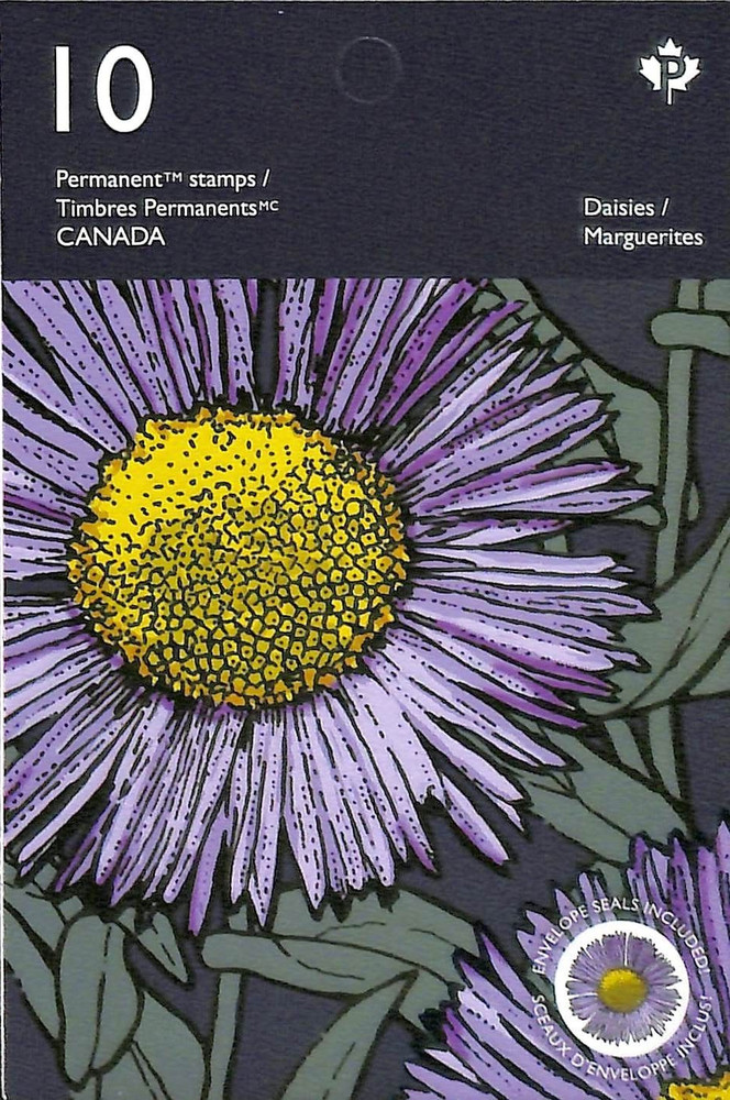 CANADA - BK665 - Scott 2979-2980 - Daisies - 2017