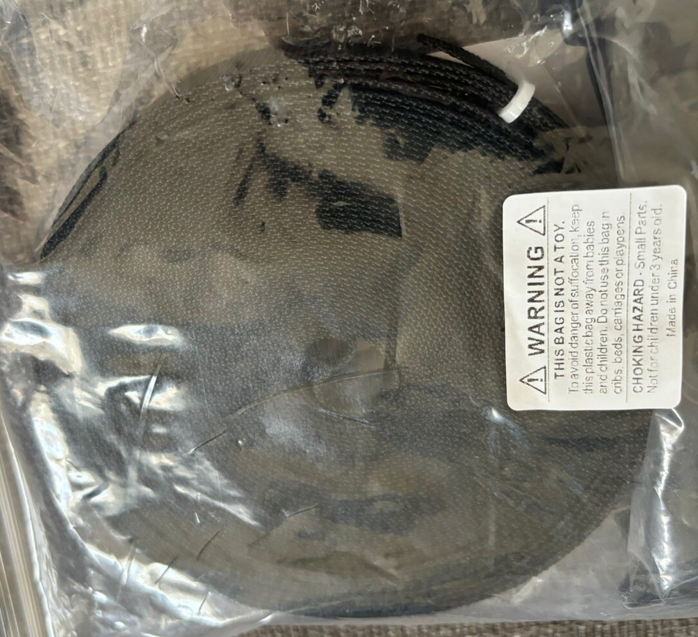 Hisuntec Set 10 Side Release Buckles 1" Webbing Strap 20 Tri Glide Slide Clips