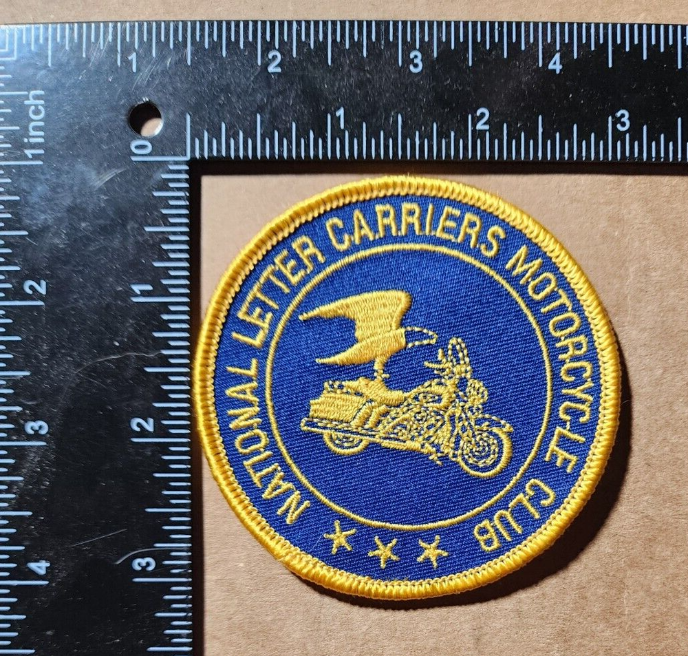 National Letter Carriers Motorcycle Club Patch