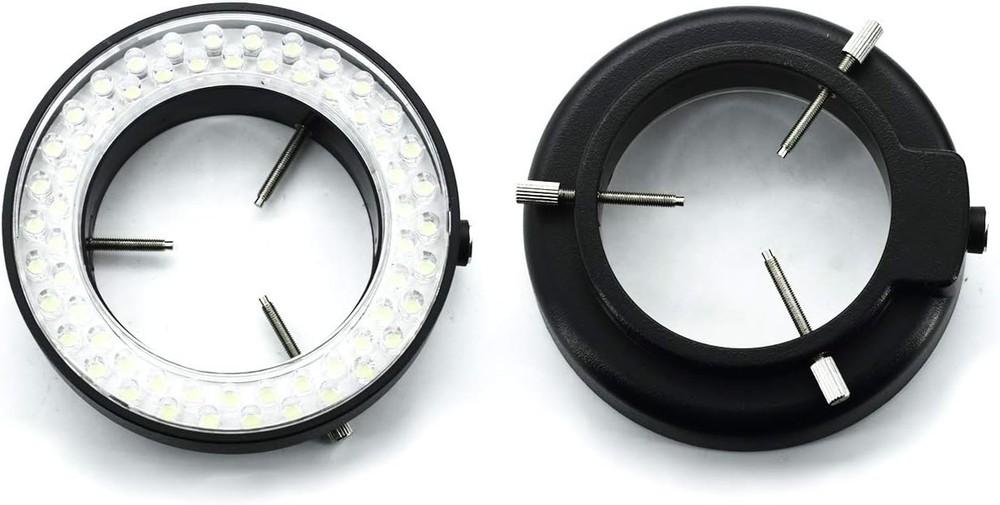 DEVMO 2 PCS 60-LED Adjustable Ring Light Illuminator Lamp for Stereo 2 pcs