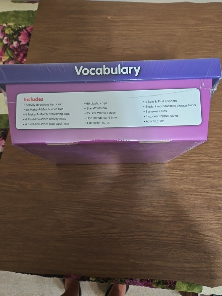 Lakeshore Vocabulary Activity Stations