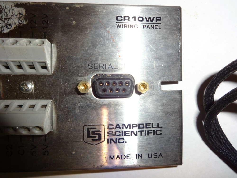 Campbell Scientific CR10WP Wiring Panel W/ CIRCUT BOARD