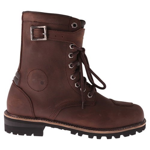 SPADA PILGRIM GRANDE LEATHER BOOTS - BROWN - EU5