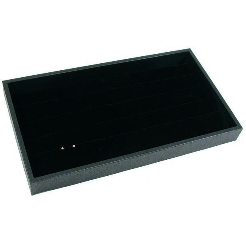 45 Pair Black Earring Pad Display & Travel Tray