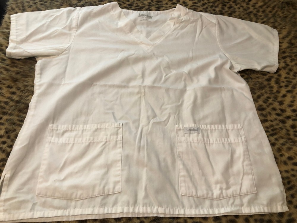 Scrub Set/ Unisex/Large/White