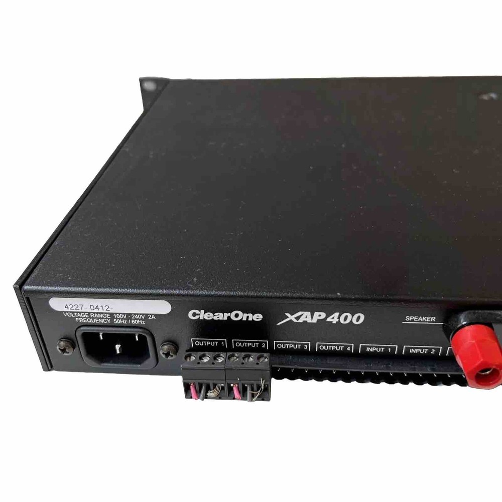 ClearOne XAP400 Audio Conferencing System Microphone Mixer XAP 400