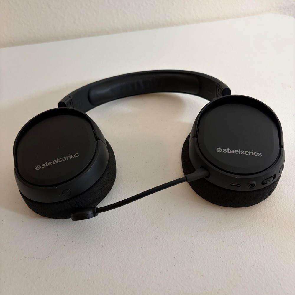 Steelseries Arctis 1 Wireless Headset Gaming Black Microphone