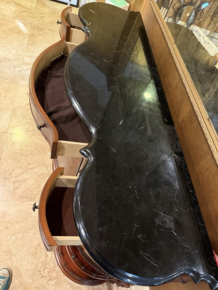 Marble Top Buffet/china Table