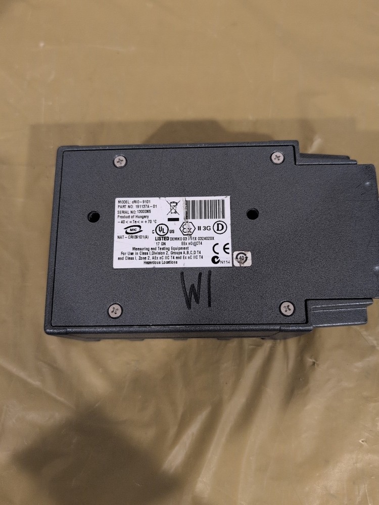 National Instrument Model cRIO-9101 PLC Rack Chassis