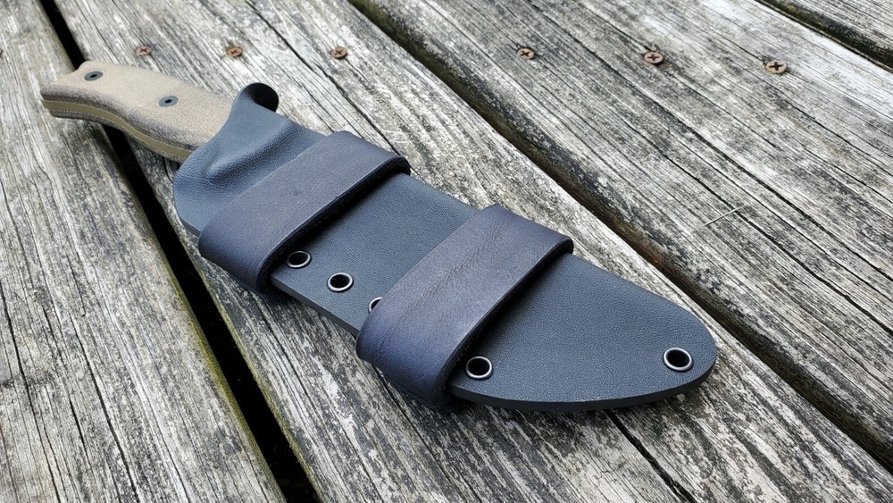 Custom kydex sheath for ESEE 6 ESEE-6 Scout carry