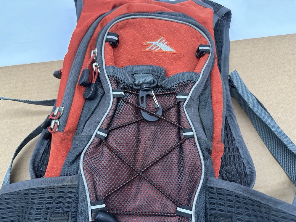 High Sierra Orange Hydration Pack Backpack *NO Bladder Hiking Camping Water Day