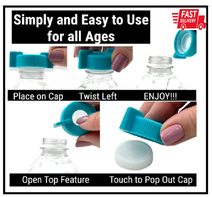 3-Pack WATER BOTTLE Opener | Arthritis Sufferers Elderly Seniors Weak Hands