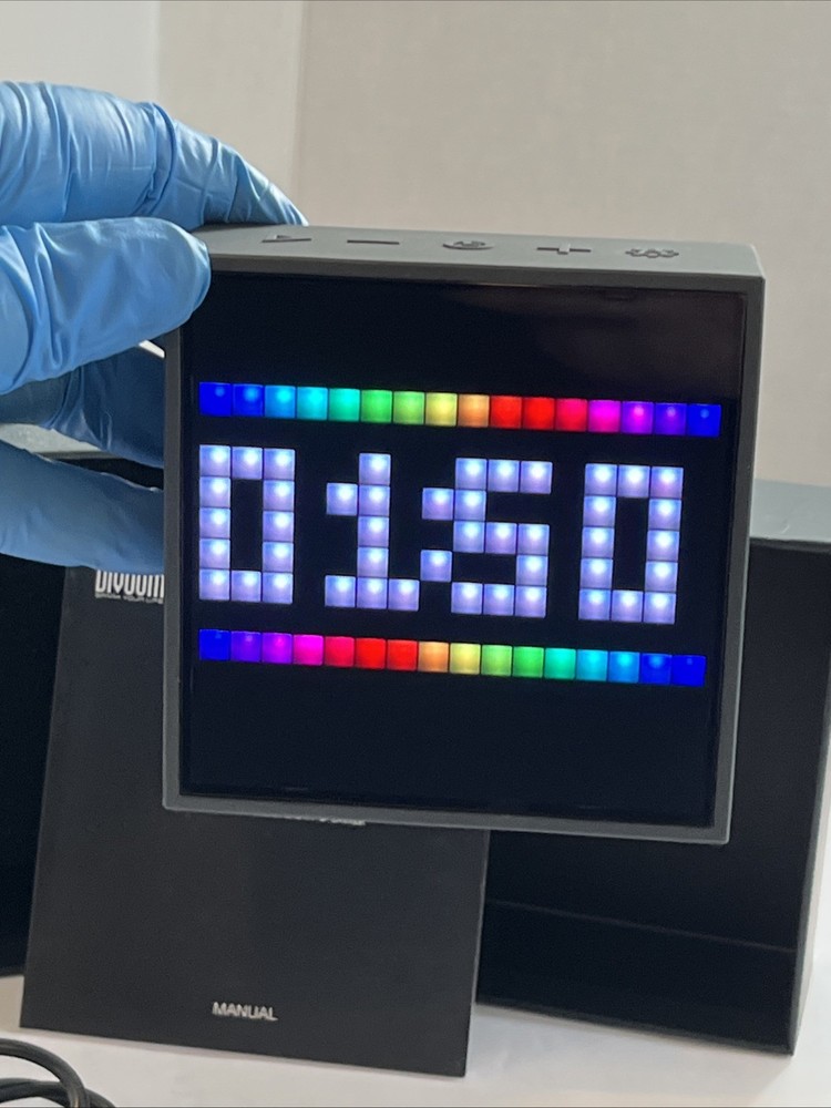 Divoom Timebox Evo Pixel Art Smart Bluetooth Speaker - App Control, Programmable