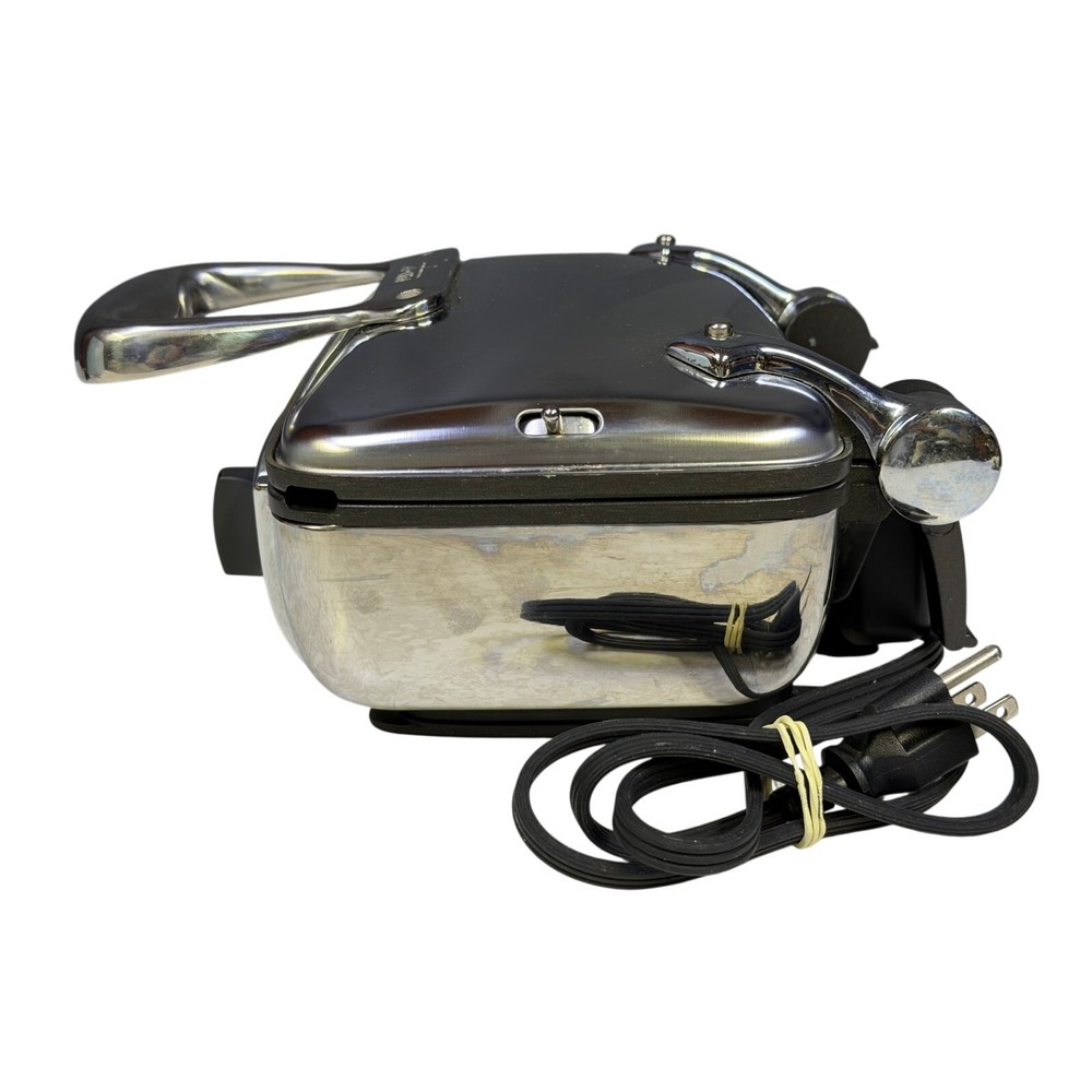 All-Clad Waffler 2 Square Belgian Waffle Maker Model 6061