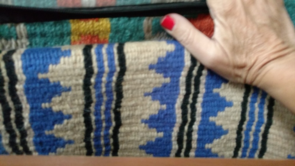 Two Wool Western Show Saddle Pads - Harris