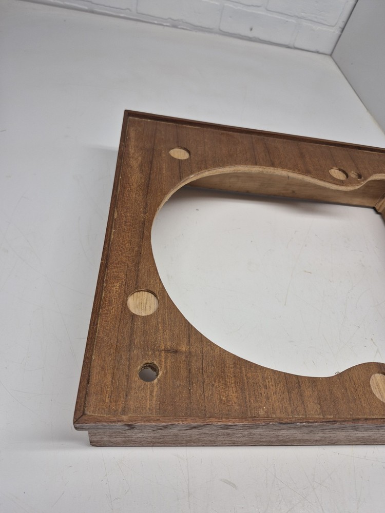 Vintage Wooden Turntable Base