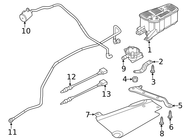 Genuine Audi Oxygen Sensor 06M-906-265-A