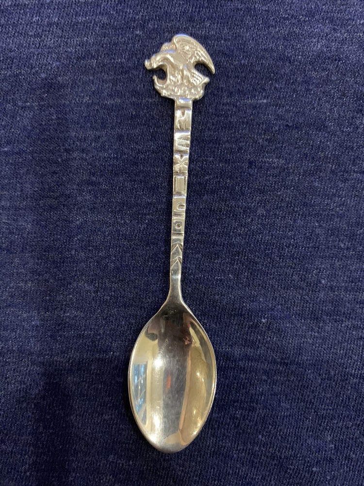 850 Silver Mexico Souvenir Spoon