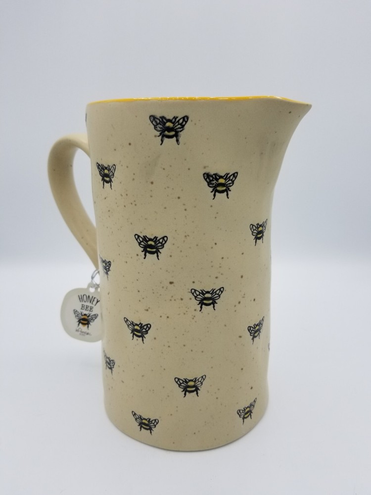 Spectrum Designz Honeybee Pitcher With Yellow Interior