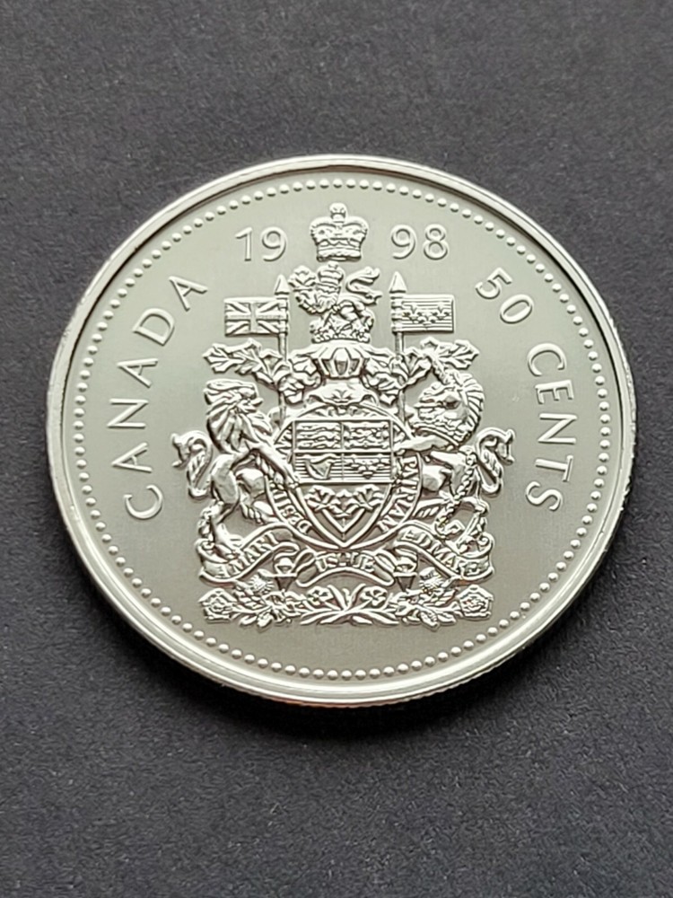 *** CANADA  50  CENTS   1998  ***  SPECIMEN  ***