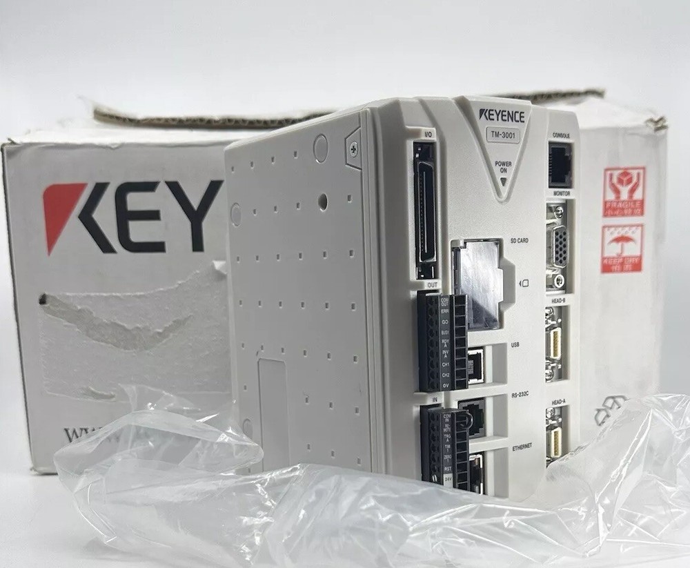 Keyence TM-3001 High Speed 2D Optical Micrometer Controller NEW without Remote