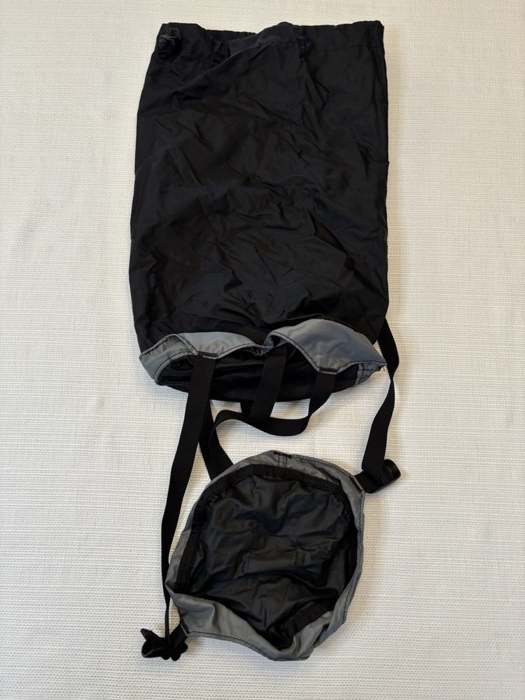 Granite Gear Rock Solid Compression Stuff Sack Black Size Small 11L