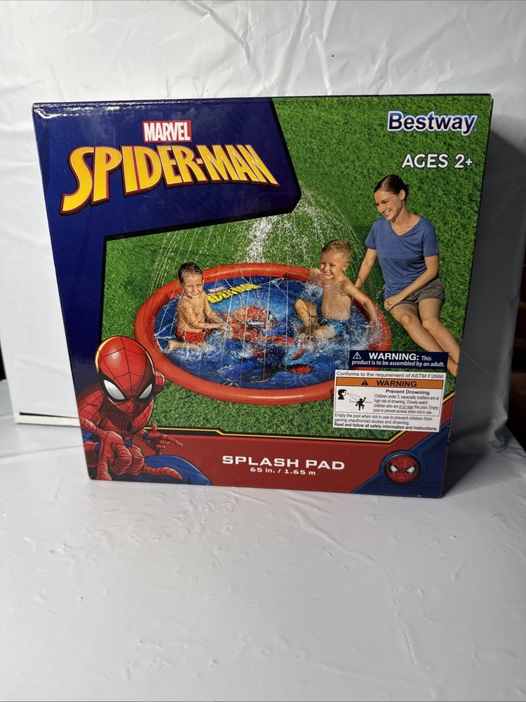 Marvel Spiderman Splash Pad Brand NEW! Ages 2+