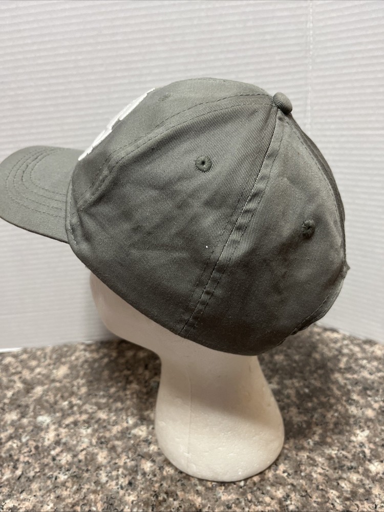 Mac Tools Hat Mac Embroidered Logo Gray Cap Adjustable Hook And Loop Size