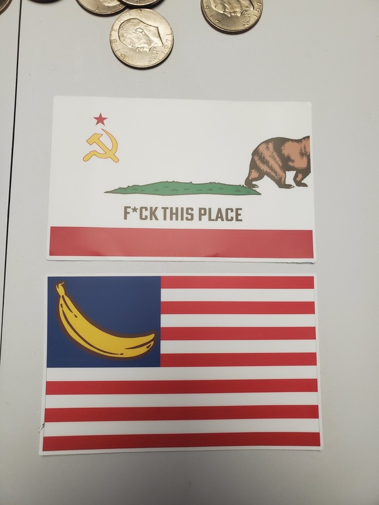 BANANA 🍌 REPUBLIC FLAG 4X6