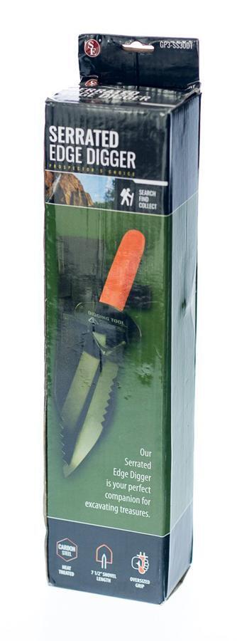 12 Inch Serrated Edge Digger with Sheath