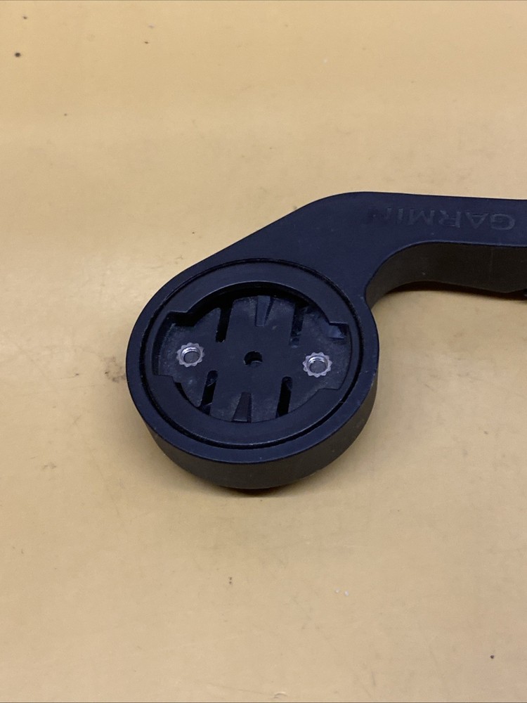 Black Garmin Computer 75mm Front Mount 31.8mm Handlebar Clamp