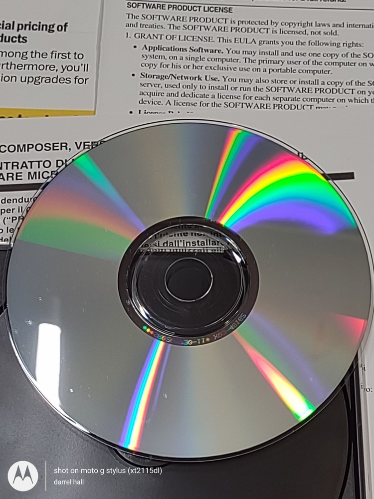 Vintage Microsoft Frontpage 98 Upgrade Software For Windows CD-ROM