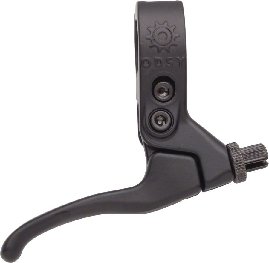 Odyssey Springfield Medium Black BMX Right Side Short Pull Brake Lever with