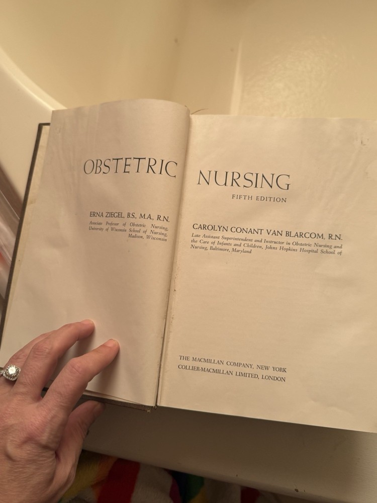 Nursing Books Vintage Collection