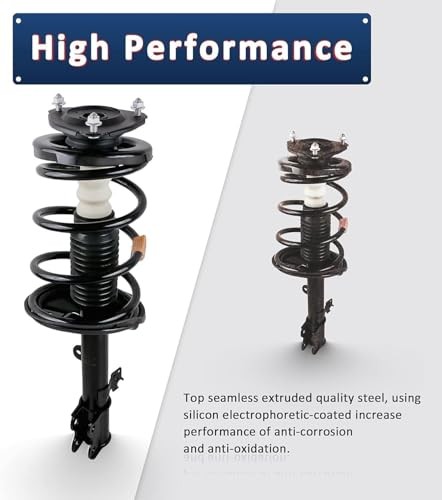2PCS Rear Complete Struts Shock Assembly W/Coil Spring Compatible for 2009