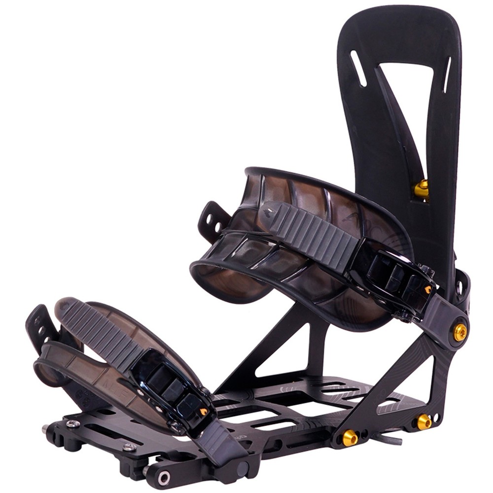 SPARK R&D Arc ST Pro Black/Gold Small Splitboard Bindings (B21052526)