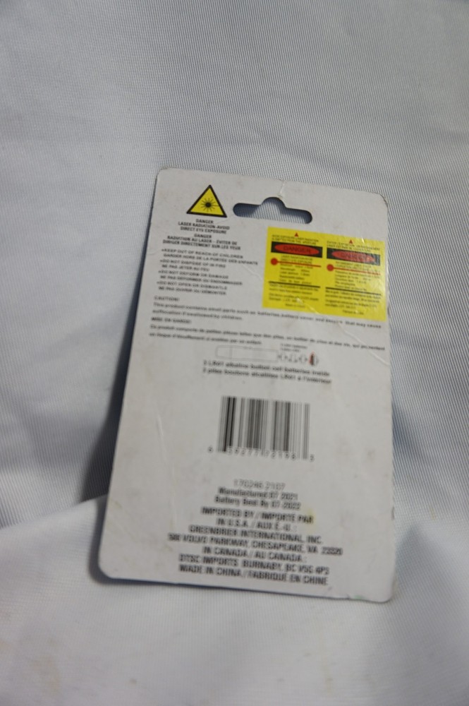 Key Ring Laser Pointer DUAL FUNCTION BRIGHT LED LIGHT