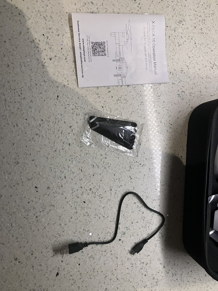 Attop X-Pack 18 Camera Drone with Controller and Accessories Case-READ DESC