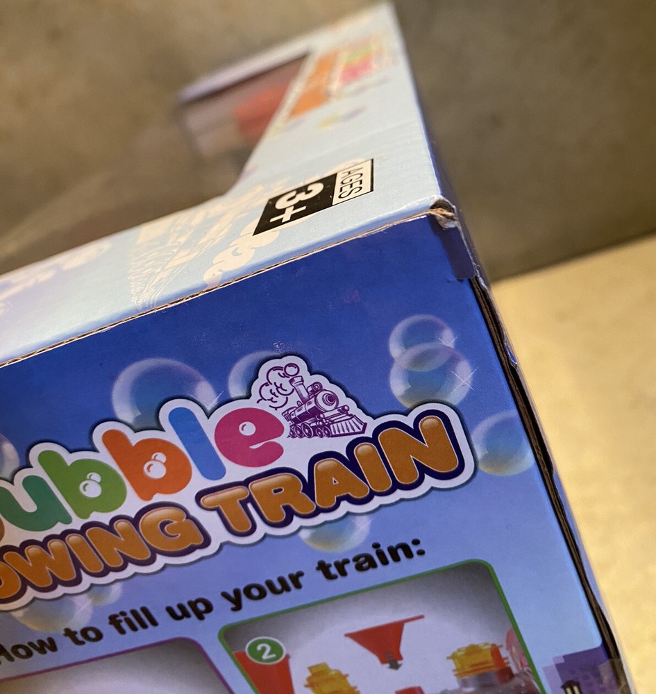 ArtCreativity Bubble Blowing Train