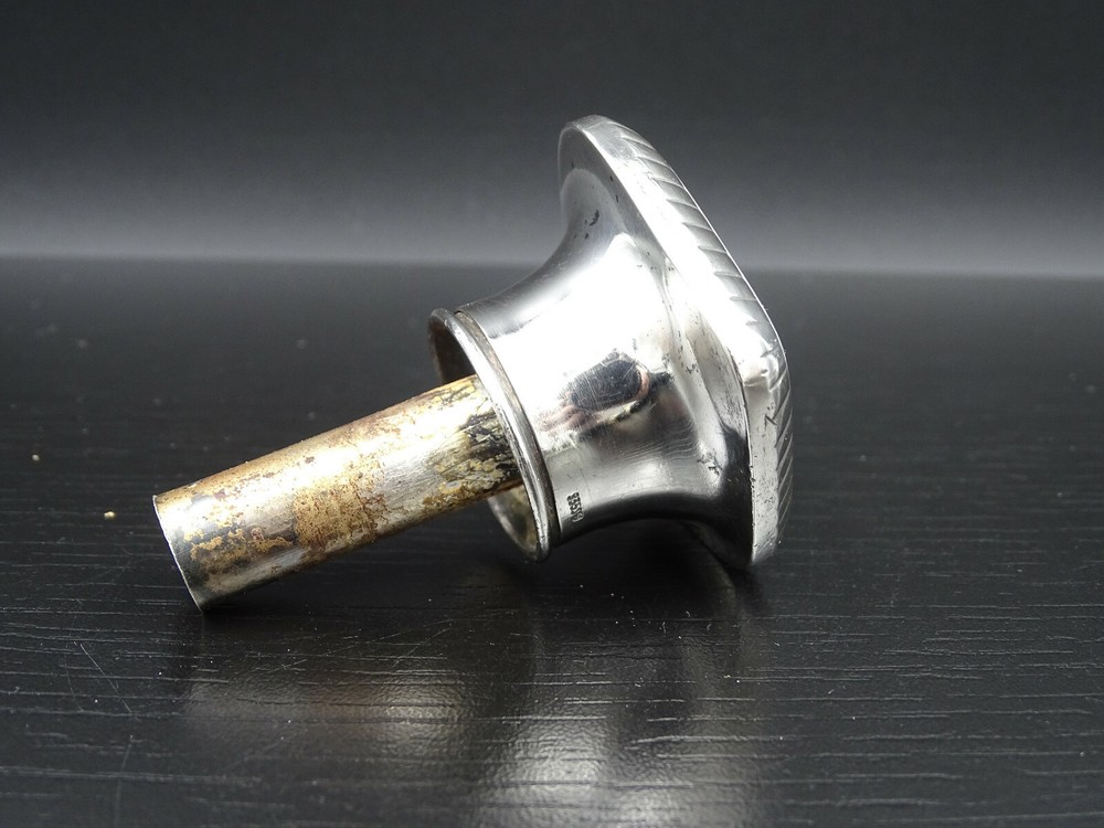 X88⭐⭐ Vintage Wine Stopper Cork Silver 835 ⭐⭐