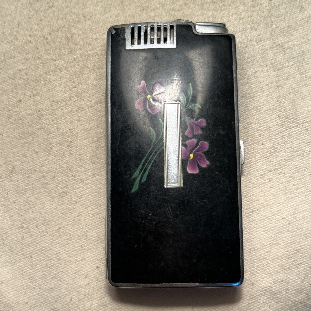 Vintage Ronson Escort Cigarette Case Lighter Untested