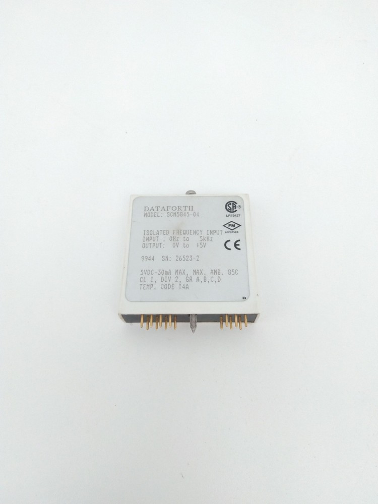 DATAFORTH SCM5B45-04 Isolated Frequency Input Module