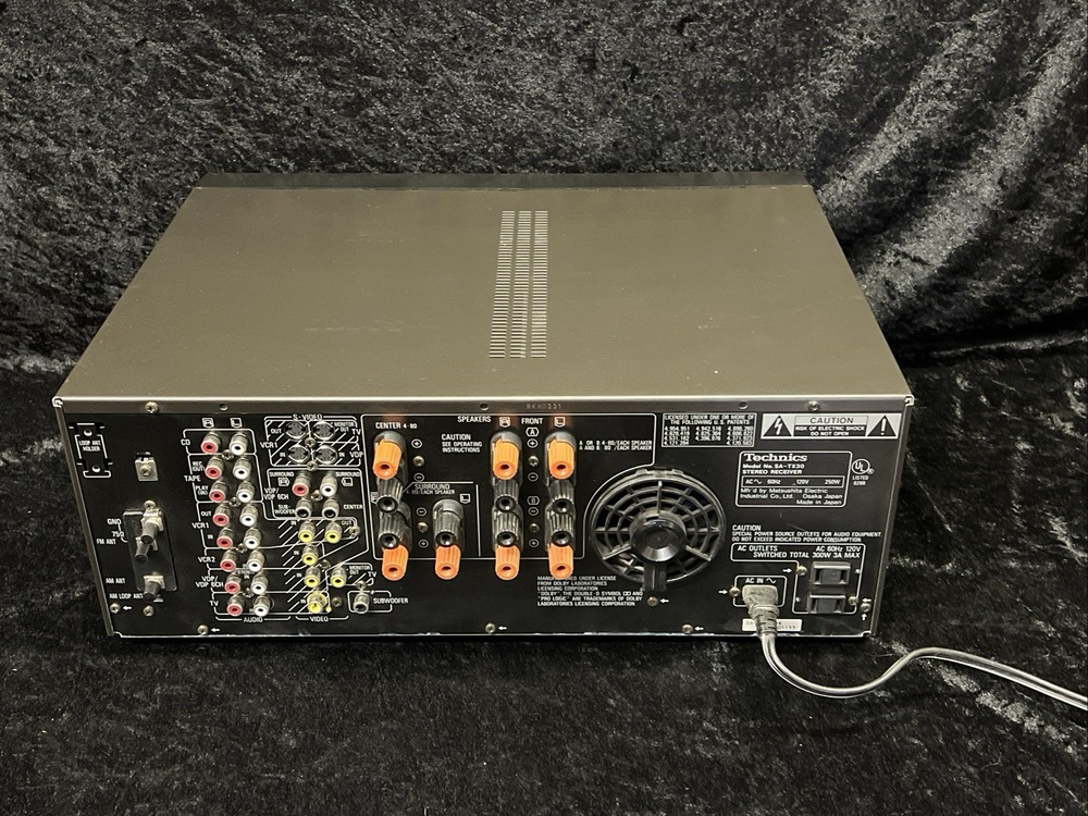 Vintage Technics SA-TX30 High End AV Control Stereo Receiver Master Reference