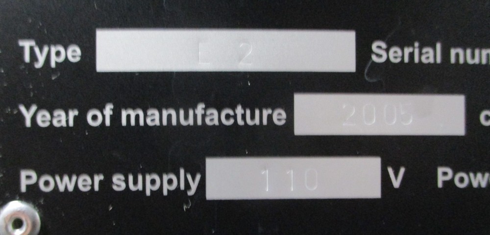 Garvens E2 Automatic High Speed Checkweigher Mfg in 2005 110V