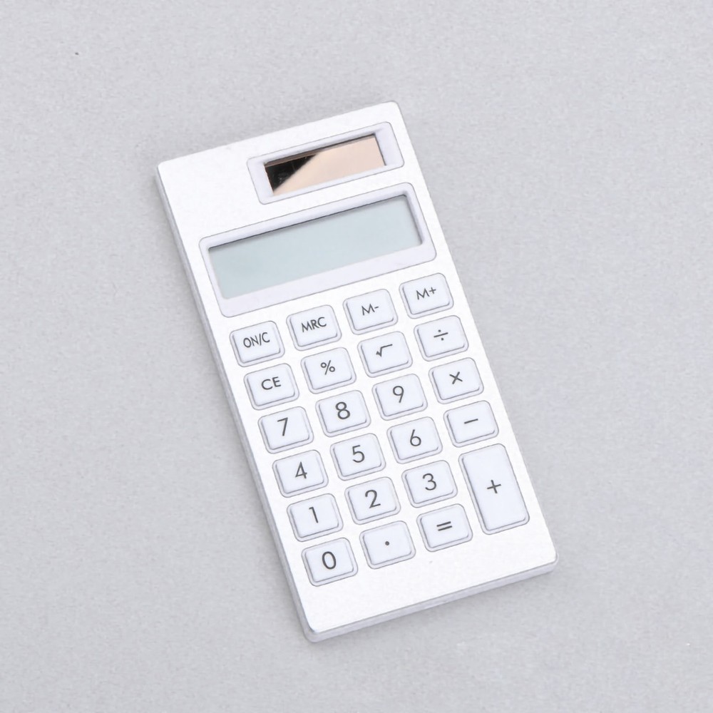 Hot Solar Calculator12 Basic Standard Calculator For Students Office Use (White)
