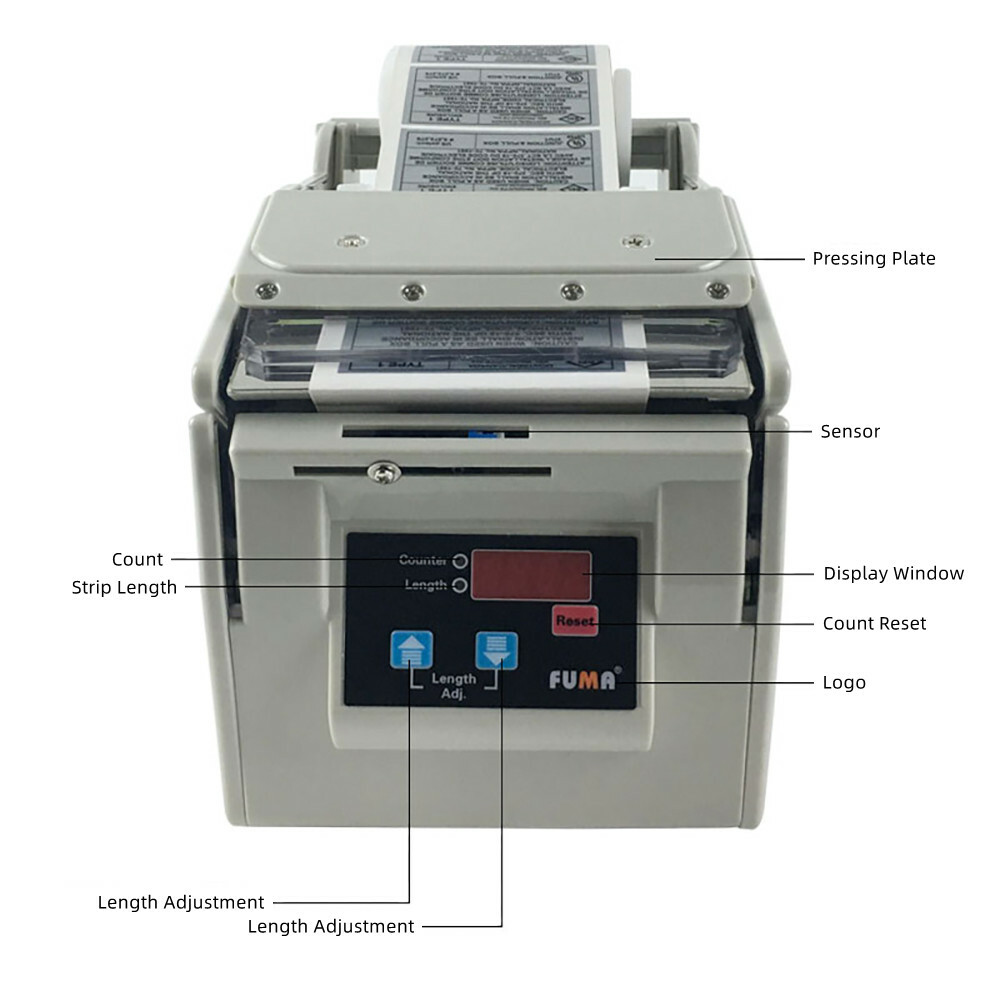 Width 130MM Automatic Label Dispenser Electronic Bar Codes Label Peeling Machine