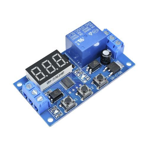 12V LED Home Automation Delay Timer Control Switch Relay Module Digital display